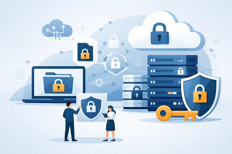 גיבוי מוצפן לקבצי חברה - מה באמת חייבים לבדוק