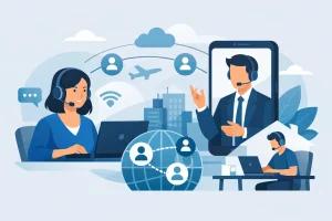 פתרון טלפוניה לעבודה מרחוק לעסקים