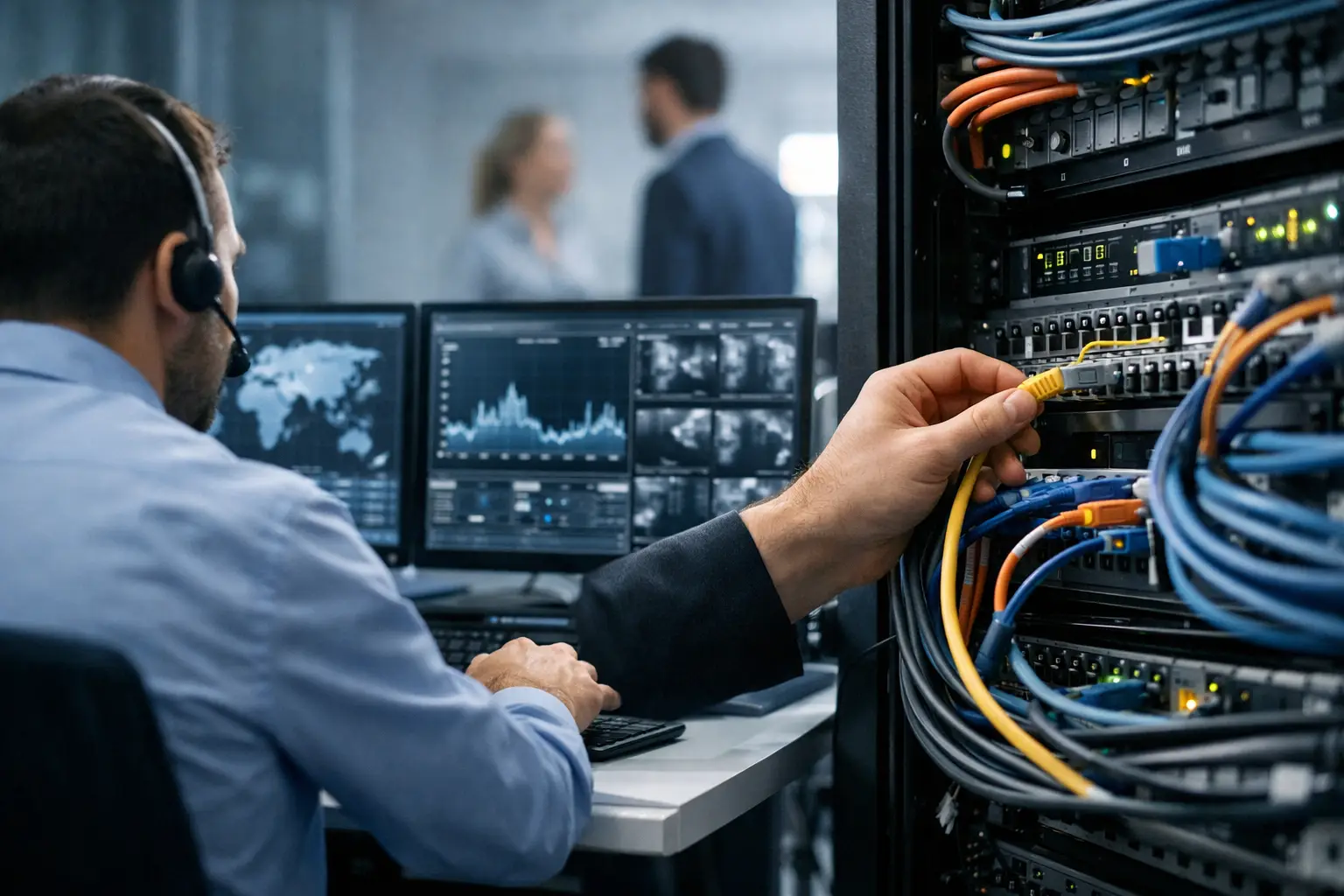 ניהול רשתות לעסקים בלי השבתות מיותרות