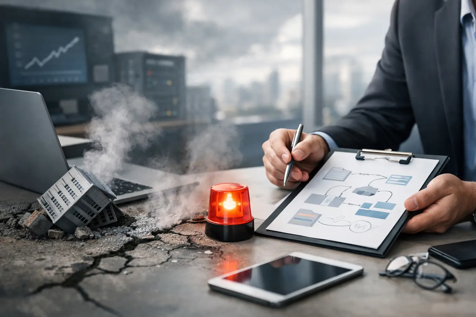 תוכנית התאוששות מאסון לעסק בלי הפתעות